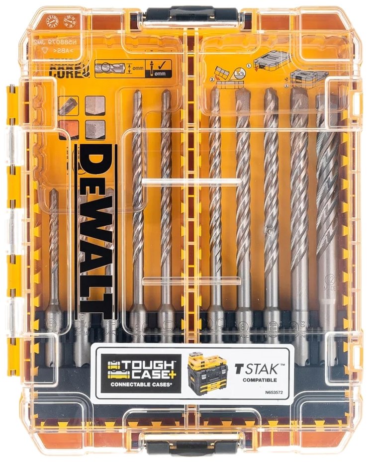 Бур SDS-plus DeWALT DT70753-QZ, 12х160 мм, 10 шт купить,NaN