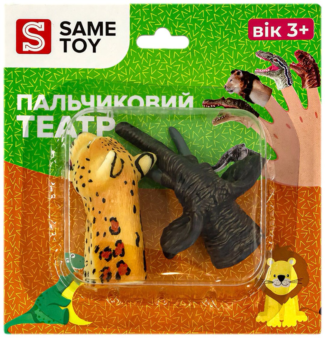Кукольный театр Same Toy Слон и Леопард купить,NaN