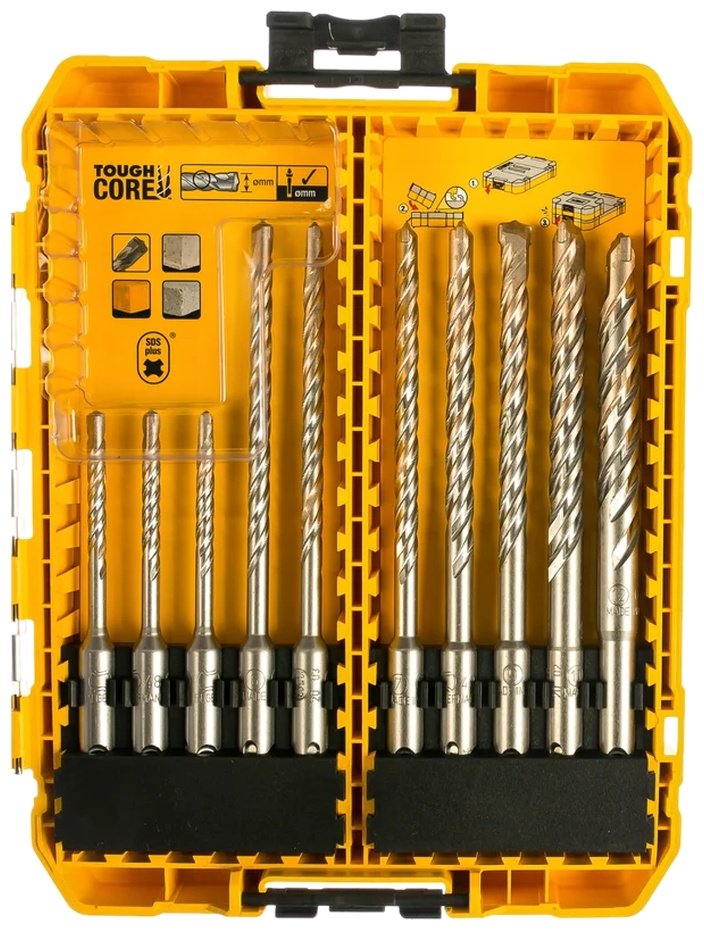 Бур SDS-plus DeWALT DT70753-QZ, 12х160 мм, 10 шт купить,NaN