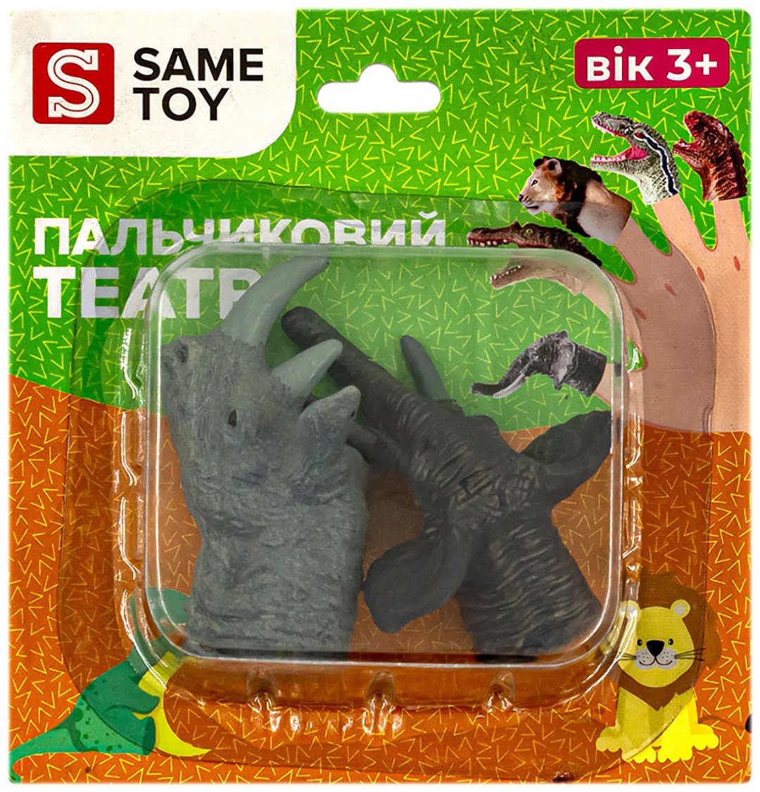 Кукольный театр Same Toy Носорог и Слон купить,NaN