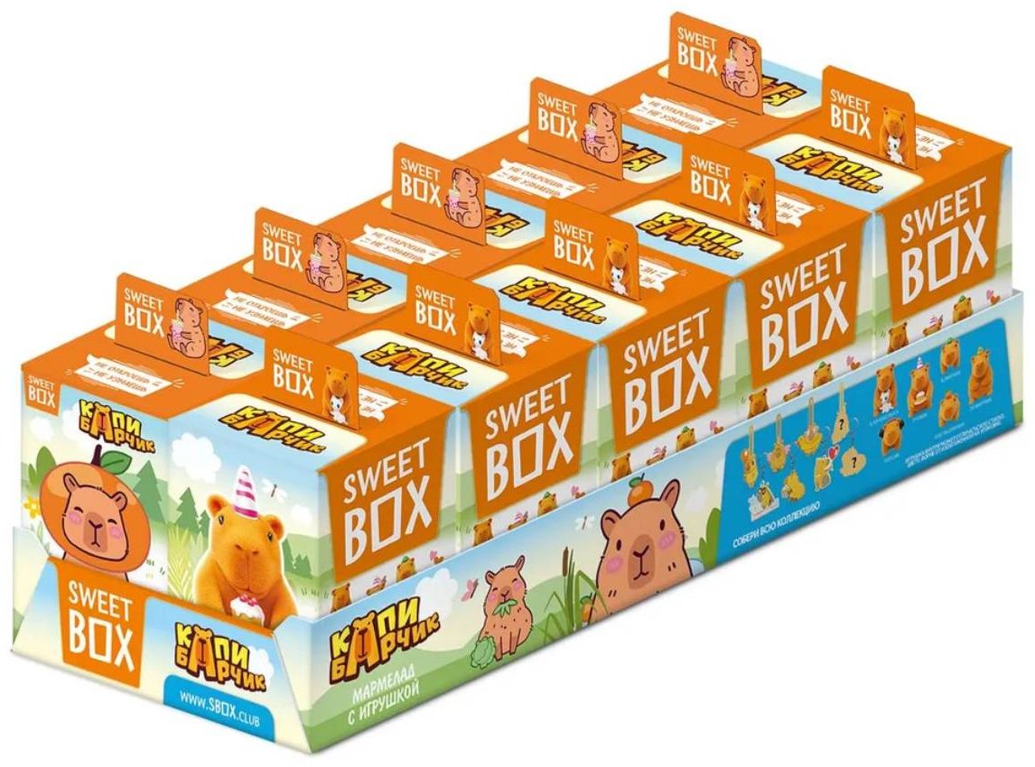 Мармелад Sweet Box Капибара жевательный 10 г купить,NaN