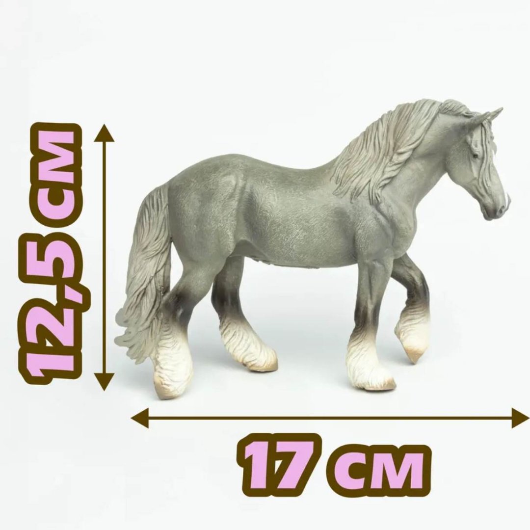 Collecta Тяжеловоз Шайр, кобыла 12.5 см 1 шт купить,NaN