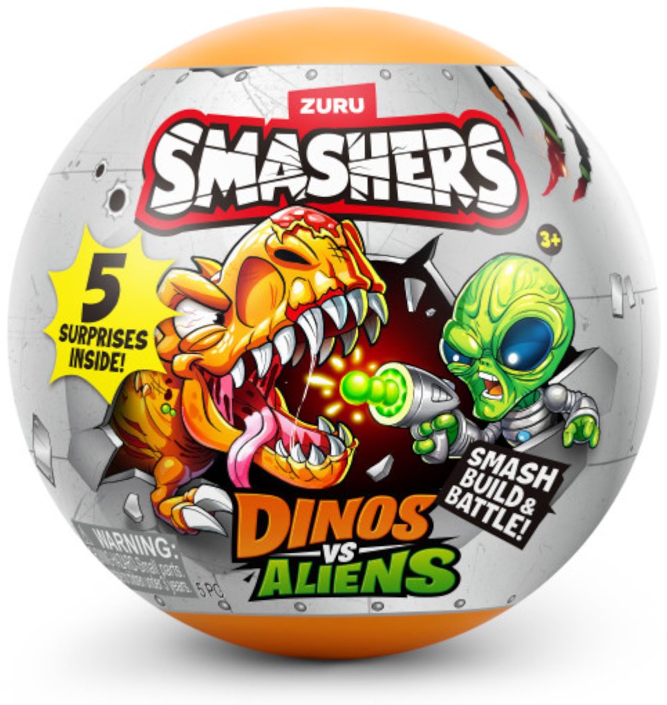 Набор Smashers Dinos VS Aliens. Капсула с секретом, series 1 купить,NaN