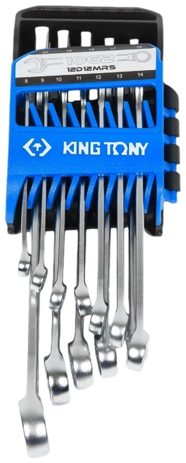 KING TONY набор ключей комбинированный 8-22 мм 12D12MRS, 12 шт купить,32010