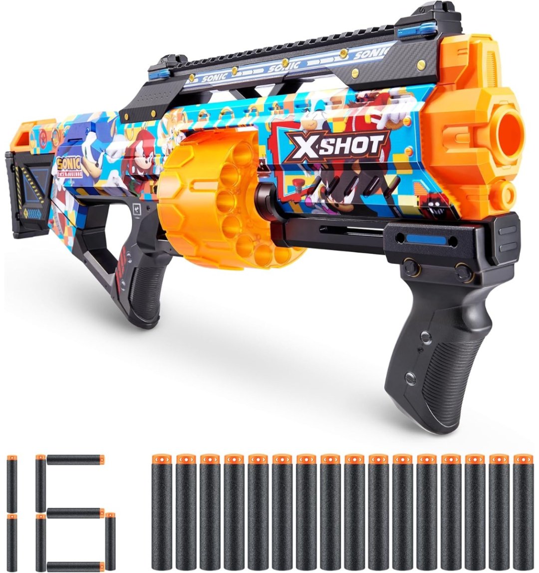 Бластеры X-Shot Last Stand Sonic - Modern Sonic 36704, купить,NaN