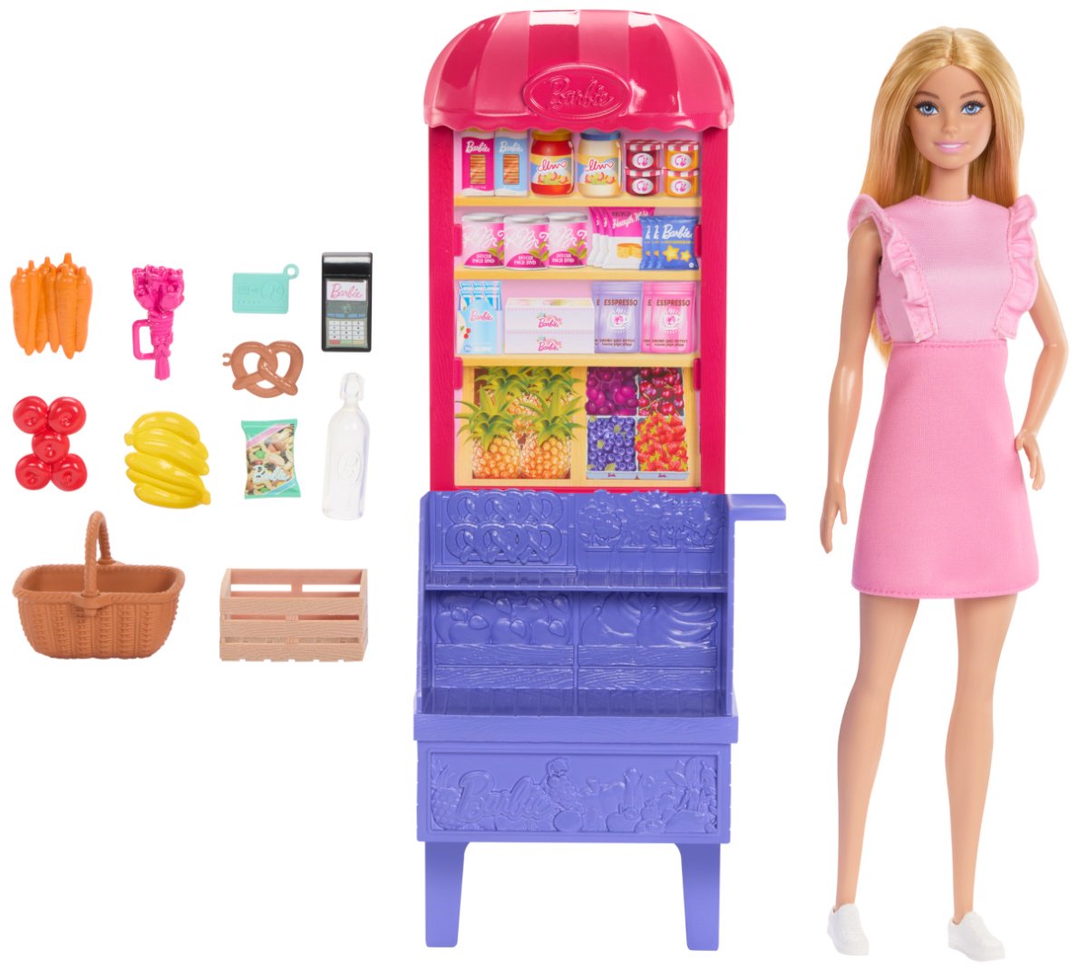 Набор Barbie Entertainment. Супермаркет в Малибу - ForteMarket Набор Barbie Entertainment. Супермаркет в Малибу купить,NaN