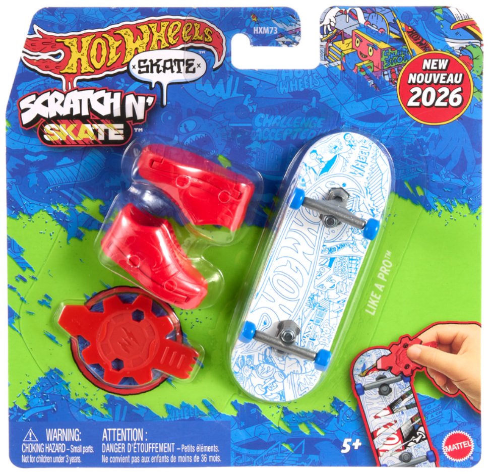 Фингерборд Hot Wheels HXM73/2 мультиколор купить,NaN