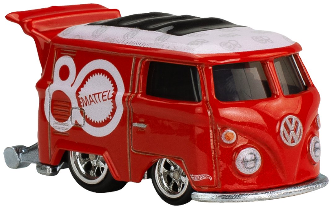 Легковая Hot Wheels Basic. Pop Culture - Volkswagen Kool Kombi 80th Anniversary Special красный купить,NaN