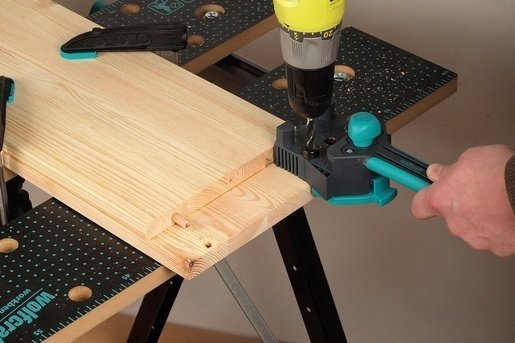 Wolfcraft кондуктор для сверления 4640000 1 шт купить,10020