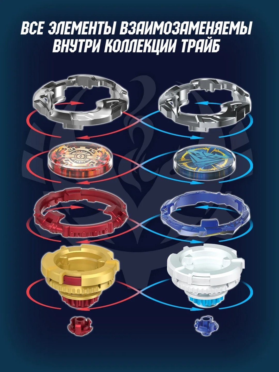 Набор Infinity Nado Инфинити Надо Волчок Трайб Стандарт Fiery Blast Wheel купить,NaN