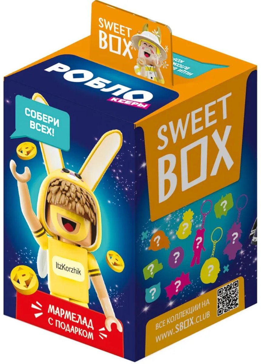 Мармелад Sweet Box Роблоксеры жевательный 10 г купить,NaN