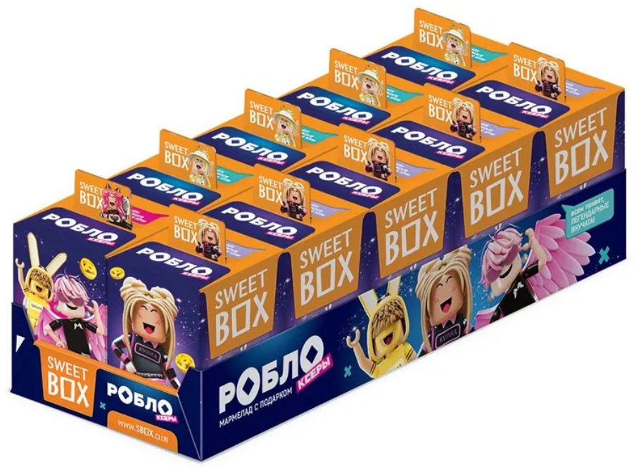 Мармелад Sweet Box Роблоксеры жевательный 10 г купить,NaN
