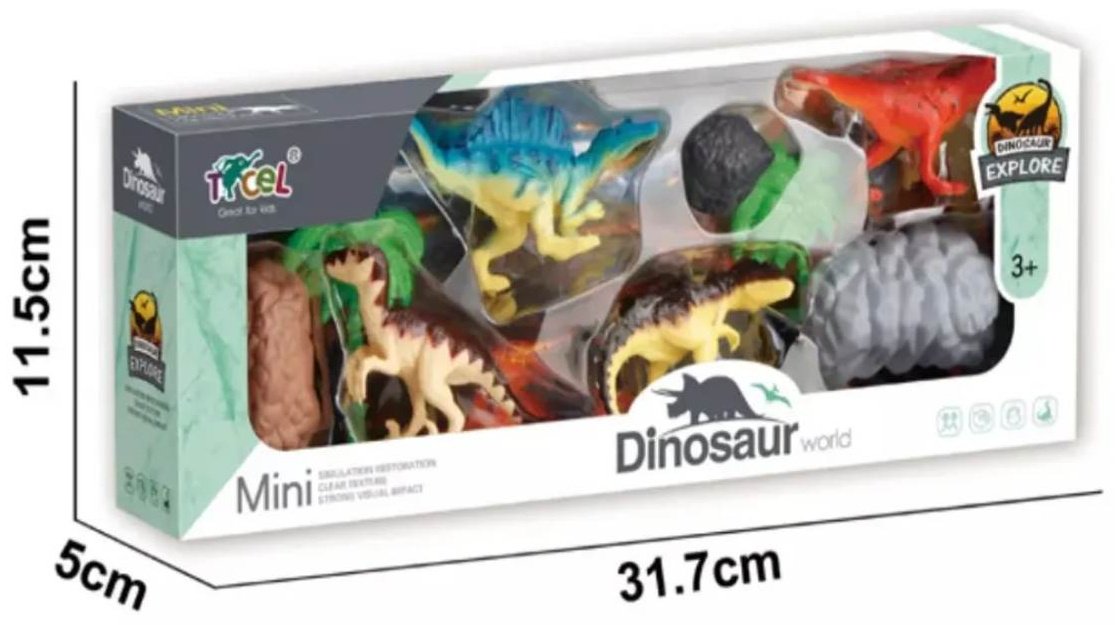 Nature Explorer Время динозавров 11.5 см 4 шт купить,NaN