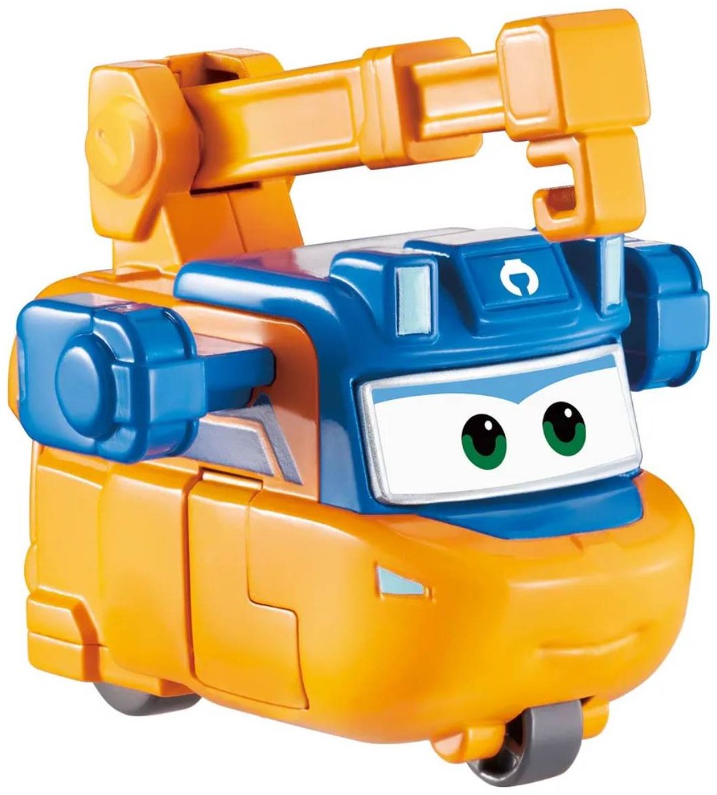 Трансформер Super Wings Набор из 5 мини-трансформеров: Джетт, Диззи, Тино, Голден бой, Марти, высота 5.8 см купить,NaN