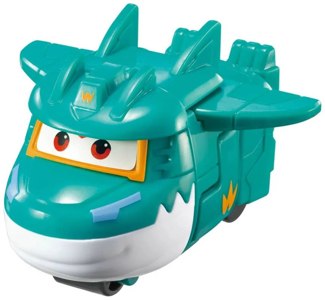 Трансформер Super Wings Набор из 5 мини-трансформеров: Джетт, Диззи, Тино, Голден бой, Марти, высота 5.8 см купить,NaN