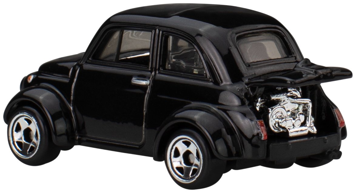 Легковая Hot Wheels Basic. Vintage - '60s Fiat 500D Modificado черный купить,NaN