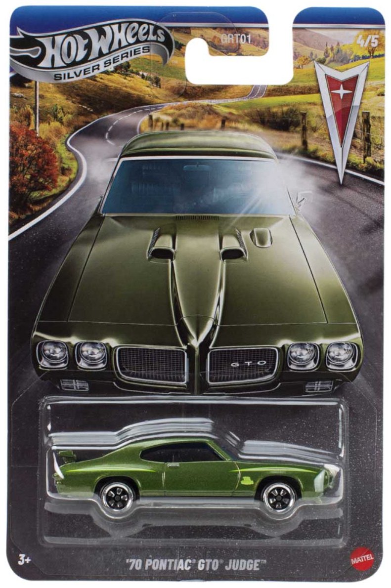 Легковая Hot Wheels Pontiac GTO Judge зеленый купить,NaN