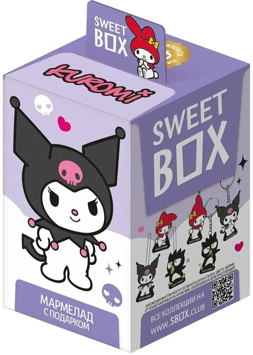 Мармелад Sweet Box Kuromi жевательный 10 г купить,NaN