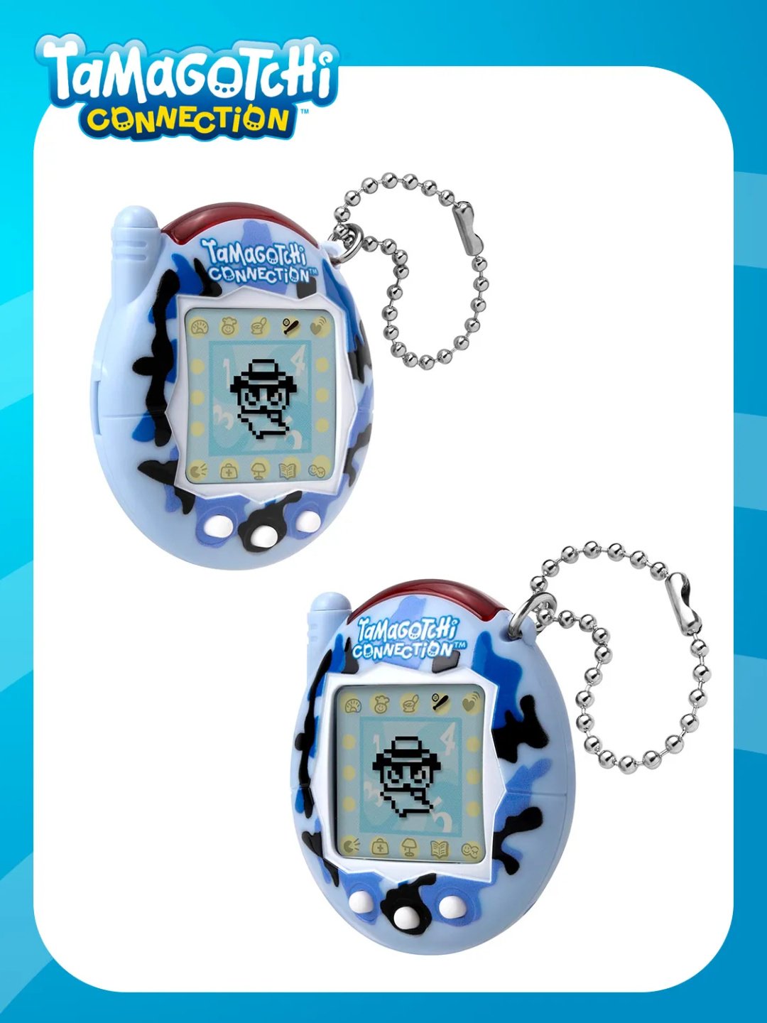 Тамагочи Bandai Tamagochi интерактивная игрушка Коннекшн Уайлд Блю 68064 купить,NaN