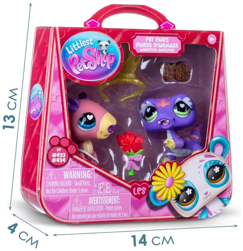Набор Littlest Pet Shop Праздники Капибара и Ящерица купить,NaN