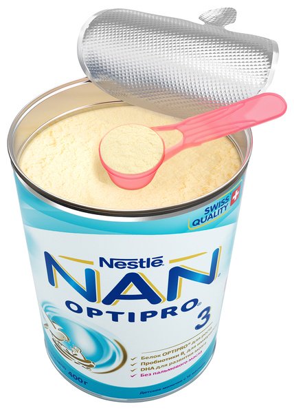 Nestlé NAN-3 с 1 года 400 г купить,NaN