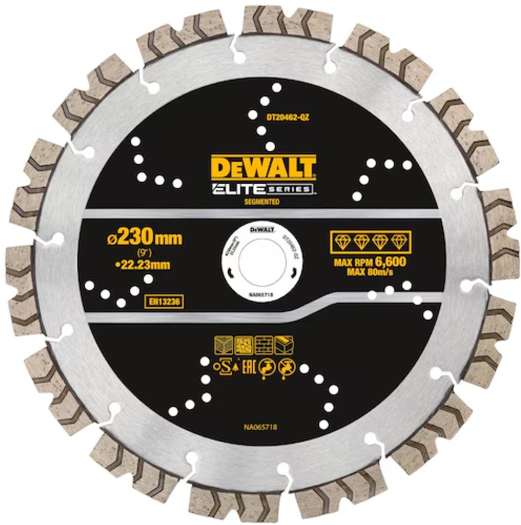 Диск отрезной алмазный 230x22.23х3 мм, DeWALT DT20462-QZ