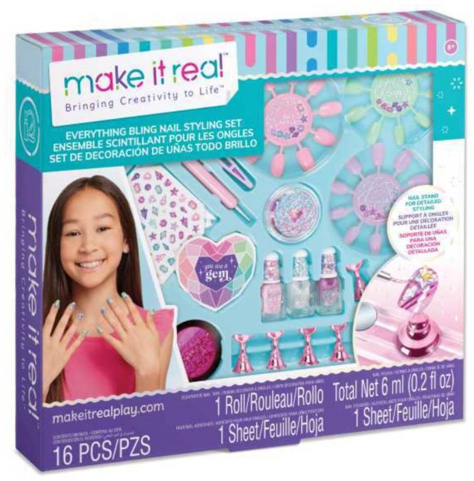 Make It Real Everything Bling Nail Styling Set набор 3+ купить,NaN
