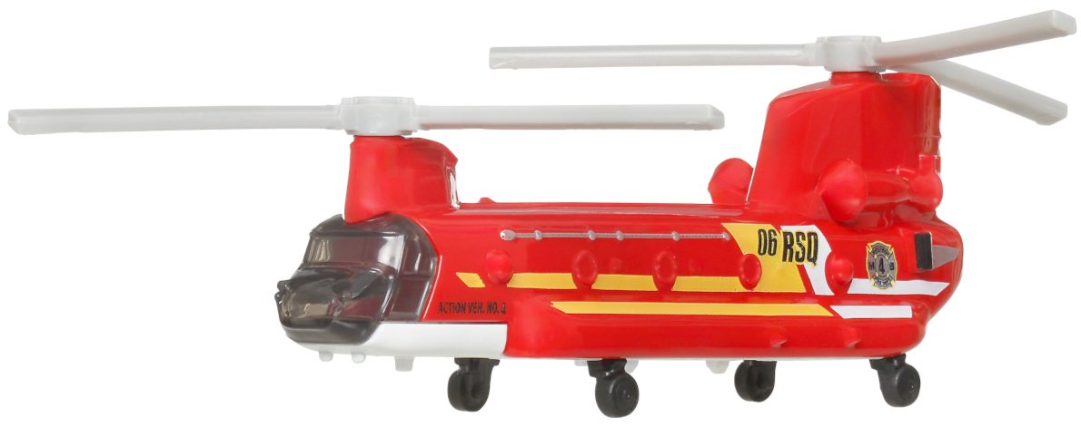 Вертолет Matchbox CH-47 Chinook красный купить,NaN