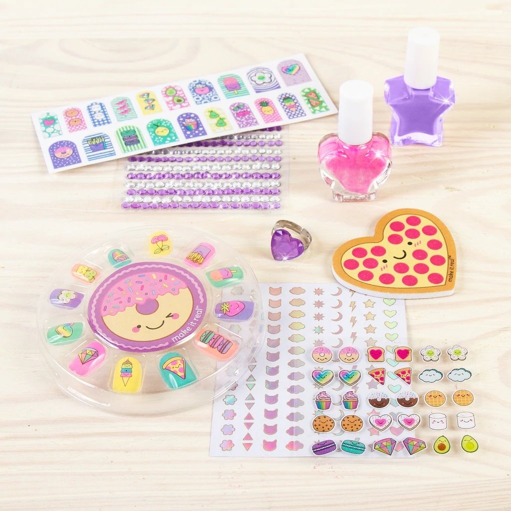 Make It Real Glitter Girls Nail Party набор 8+ купить,NaN