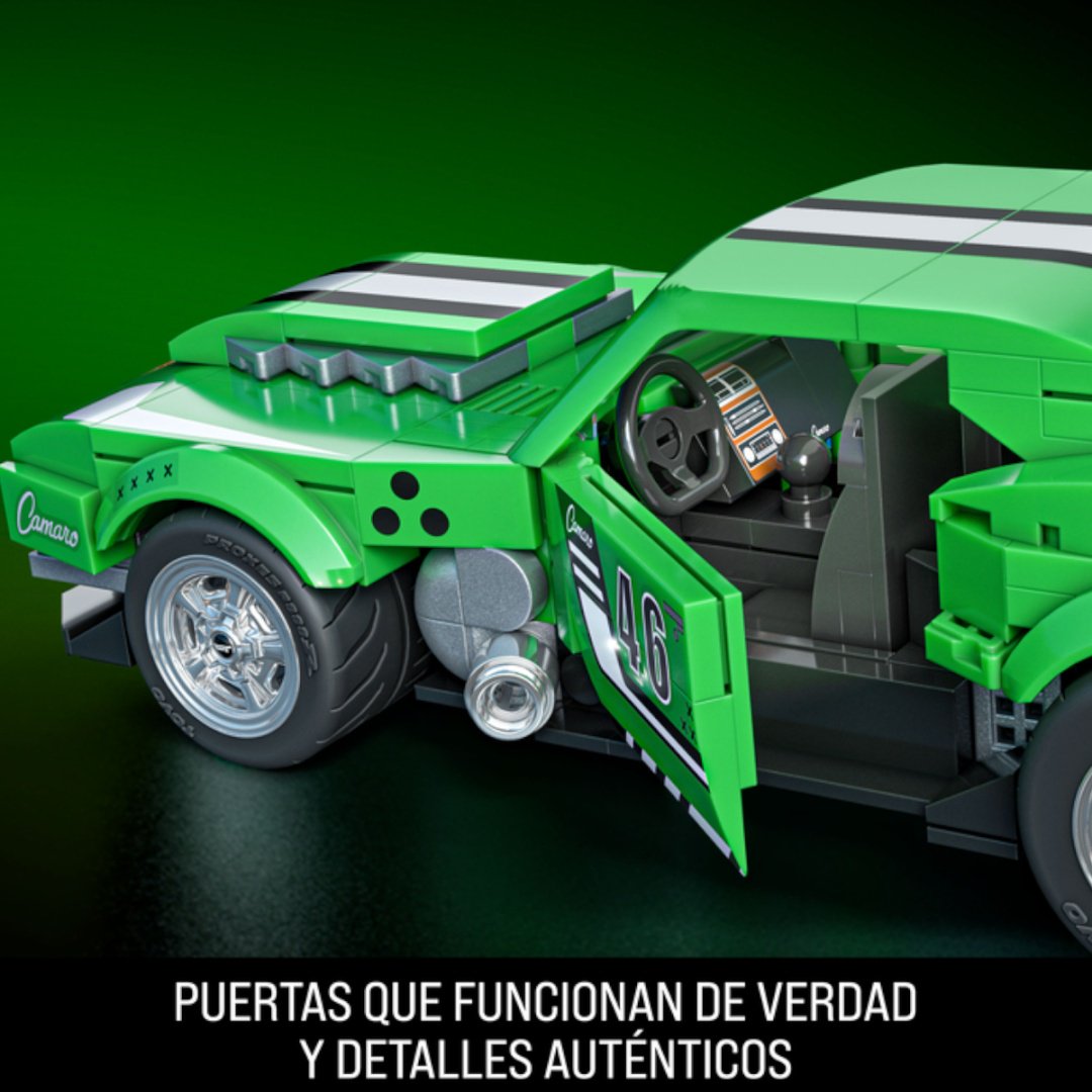 Конструктор Mattel Custom ’68 Camaro JFT160, деталей 289 шт купить,NaN