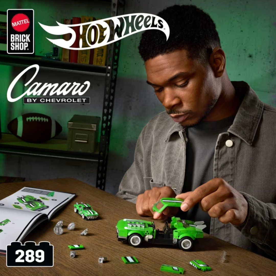 Конструктор Mattel Custom ’68 Camaro JFT160, деталей 289 шт купить,NaN