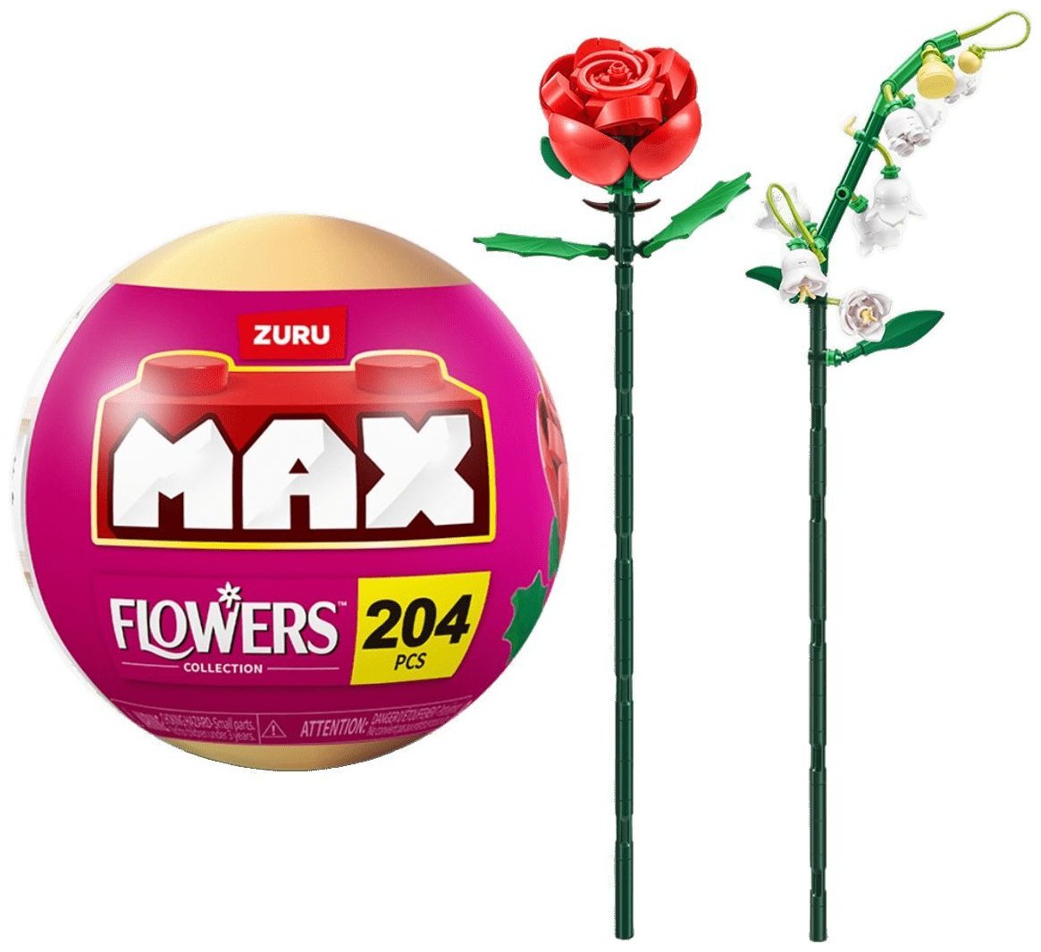 Конструктор MAX в капсуле Garden, два цветка 83184GQ1, деталей 243 шт купить,NaN