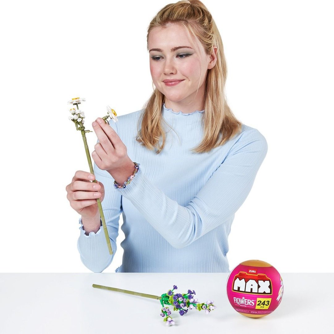 Конструктор MAX в капсуле Garden, два цветка 83184GQ1, деталей 243 шт купить,NaN