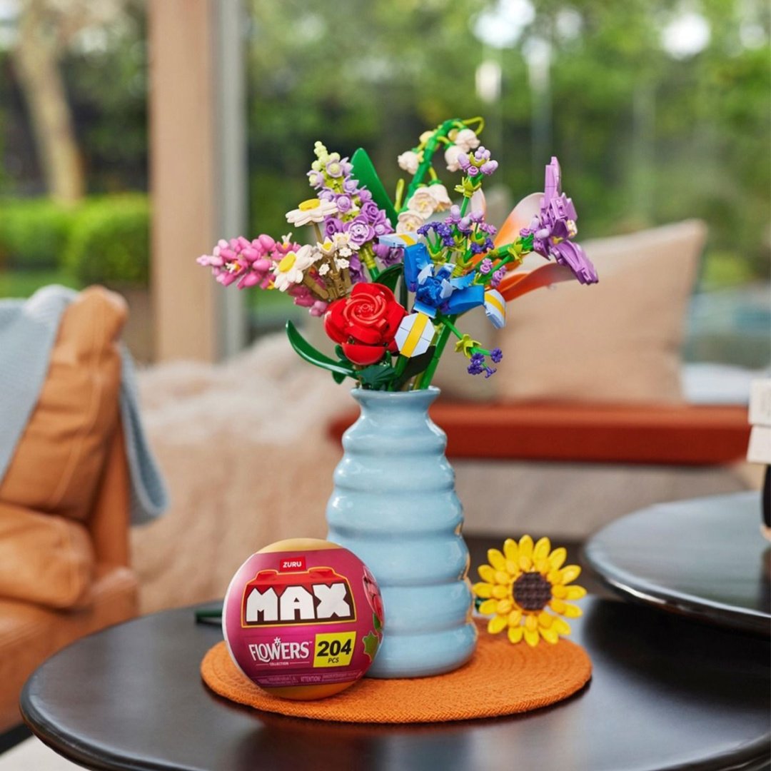 Конструктор MAX в капсуле Garden, два цветка 83184GQ1, деталей 243 шт купить,NaN