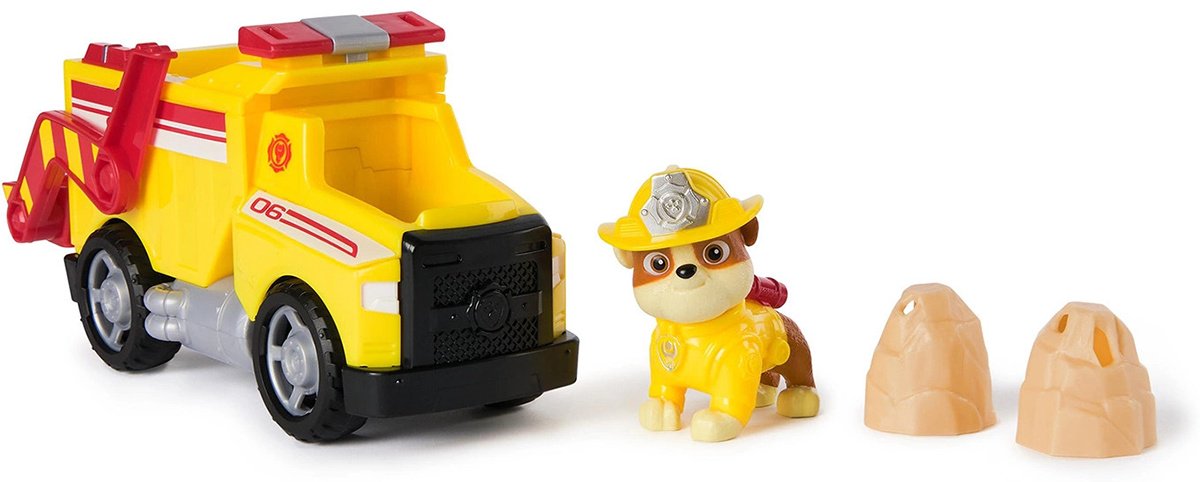 Пожарная машина PAW Patrol Щенячий патруль Пожарные спасатели машинка с фигуркой Крепыш желтый купить,NaN