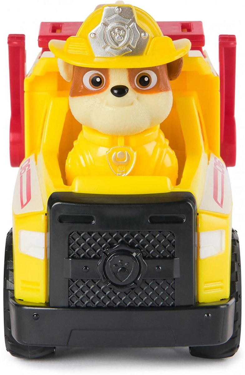 Пожарная машина PAW Patrol Щенячий патруль Пожарные спасатели машинка с фигуркой Крепыш желтый купить,NaN