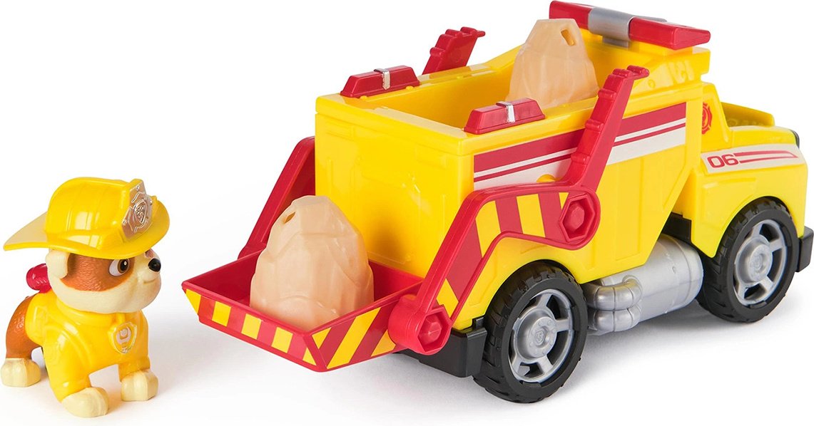 Пожарная машина PAW Patrol Щенячий патруль Пожарные спасатели машинка с фигуркой Крепыш желтый купить,NaN