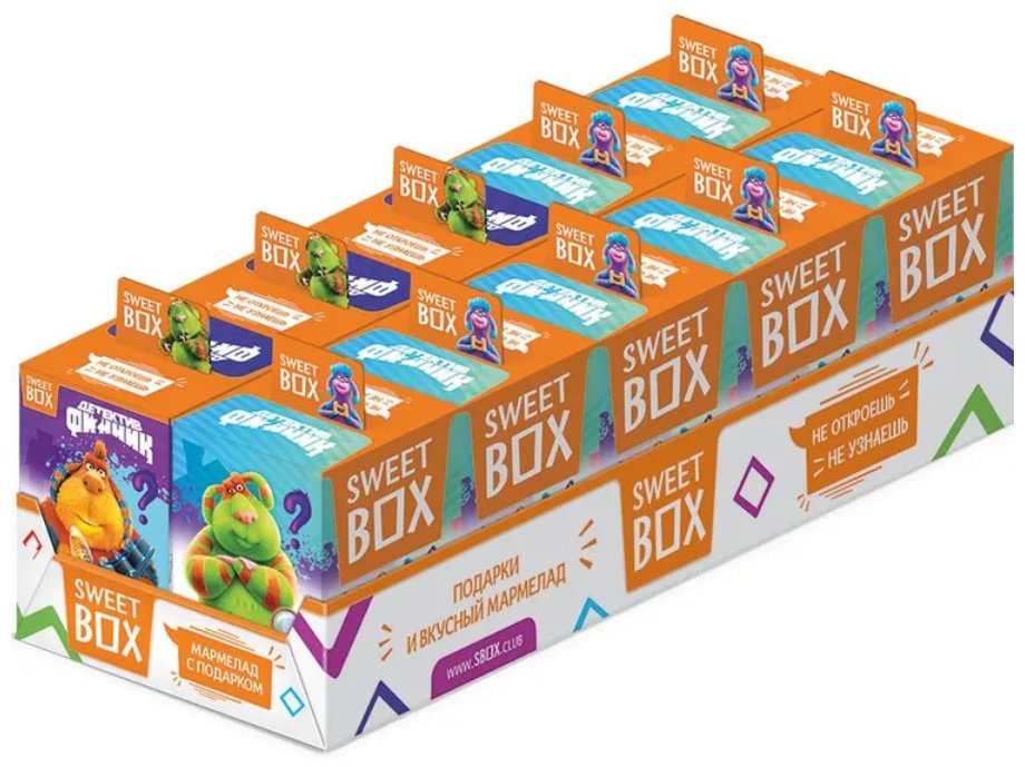 Мармелад Sweet Box Детектив Финник жевательный 10 г купить,NaN