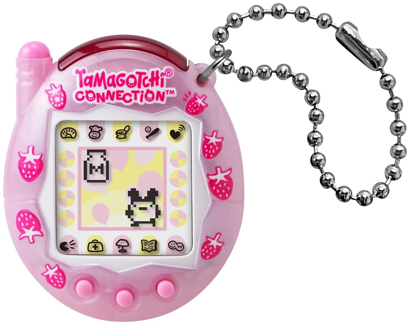 Тамагочи Bandai Tamagochi интерактивная игрушка Коннекшн Стробери Пёрл Милк 68066 купить,NaN