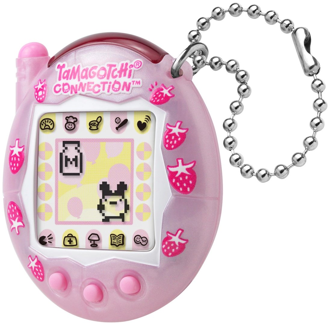 Тамагочи Bandai Tamagochi интерактивная игрушка Коннекшн Стробери Пёрл Милк 68066 купить,NaN