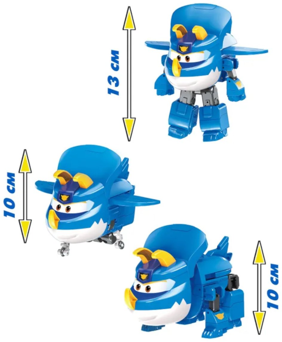 Трансформер Super Wings Трико Супер Крылья, высота 13 см купить,NaN