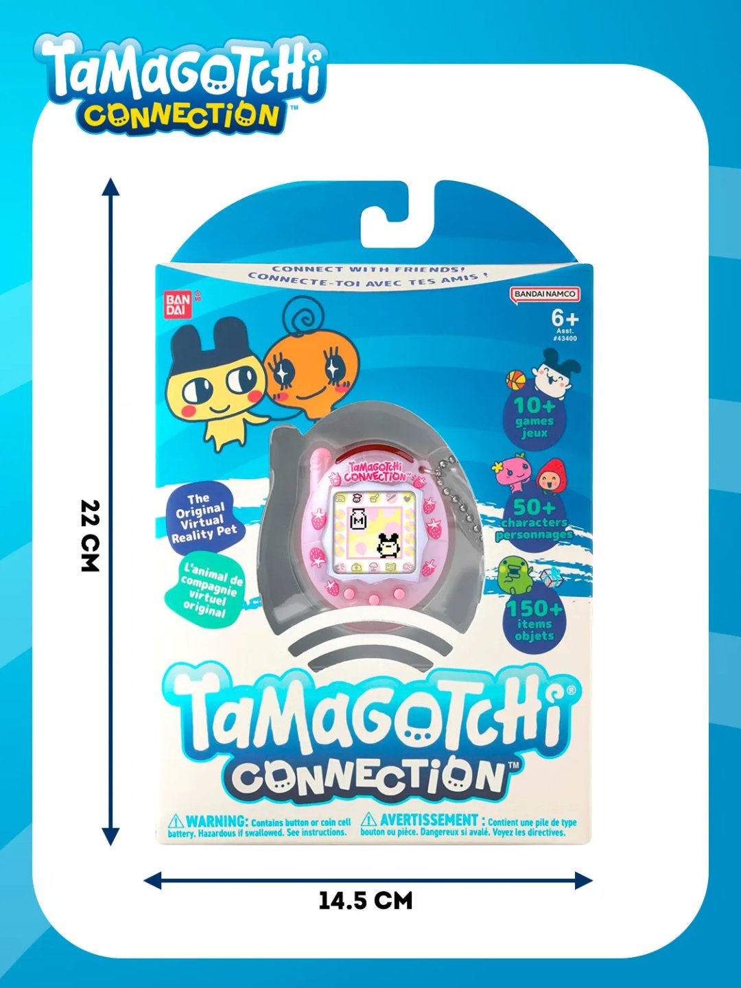 Тамагочи Bandai Tamagochi интерактивная игрушка Коннекшн Стробери Пёрл Милк 68066 купить,NaN