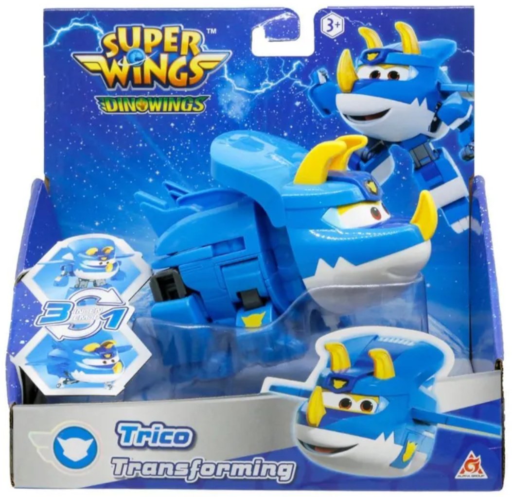Трансформер Super Wings Трико Супер Крылья, высота 13 см купить,NaN