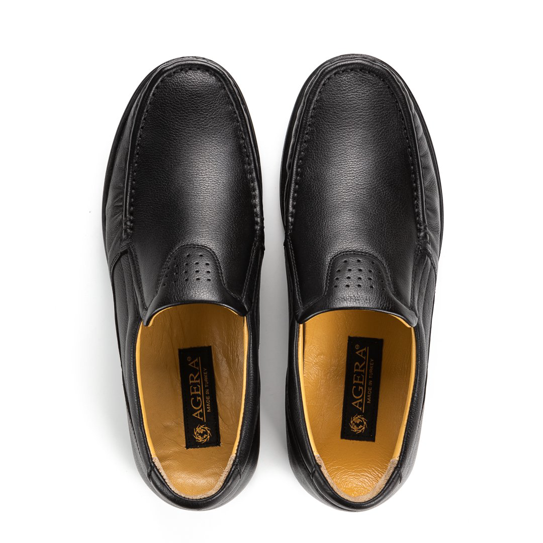 Лоферы Agera AG-12082SIYAH black 44 купить,NaN