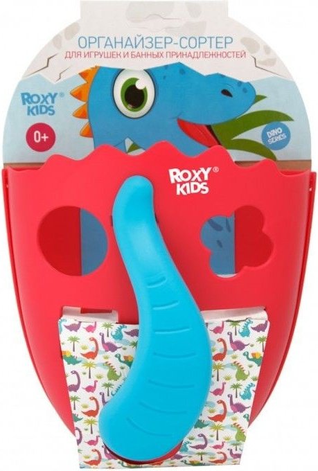 Органайзер-сортер для купания DINO ROXY-KIDS RTH-001R, мультиколор купить,NaN