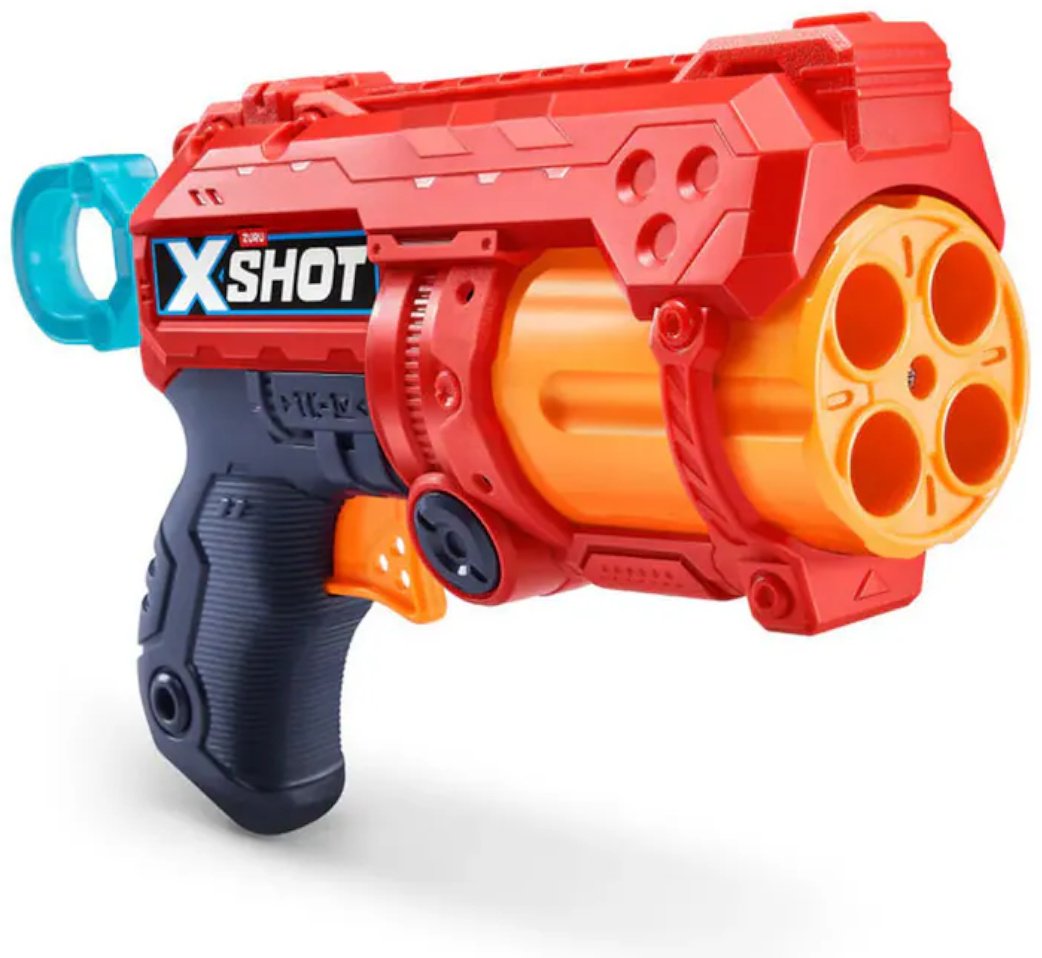 Бластеры X-Shot Excel. Fury 4 с 24 стрелами и набором мишеней 36840, купить,NaN
