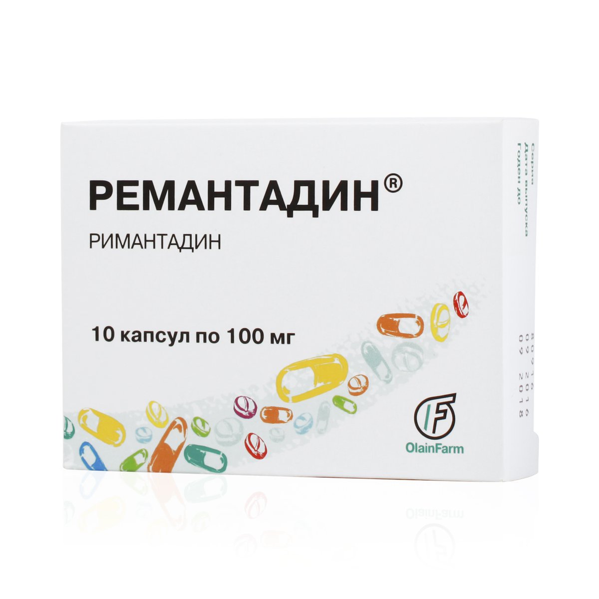Олайнфарм АО Ремантадин 100 мг 10шт капсулы