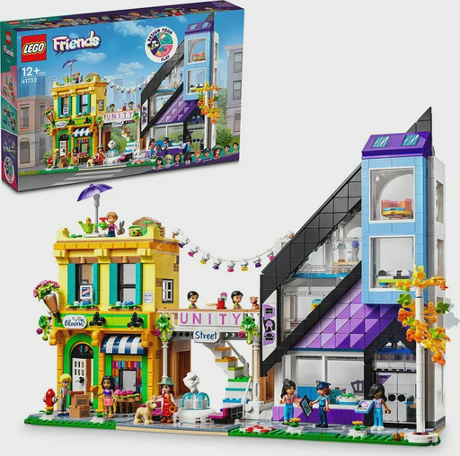 Конструктор LEGO Подружки Цветочный магазин и Ателье в центре города 41732