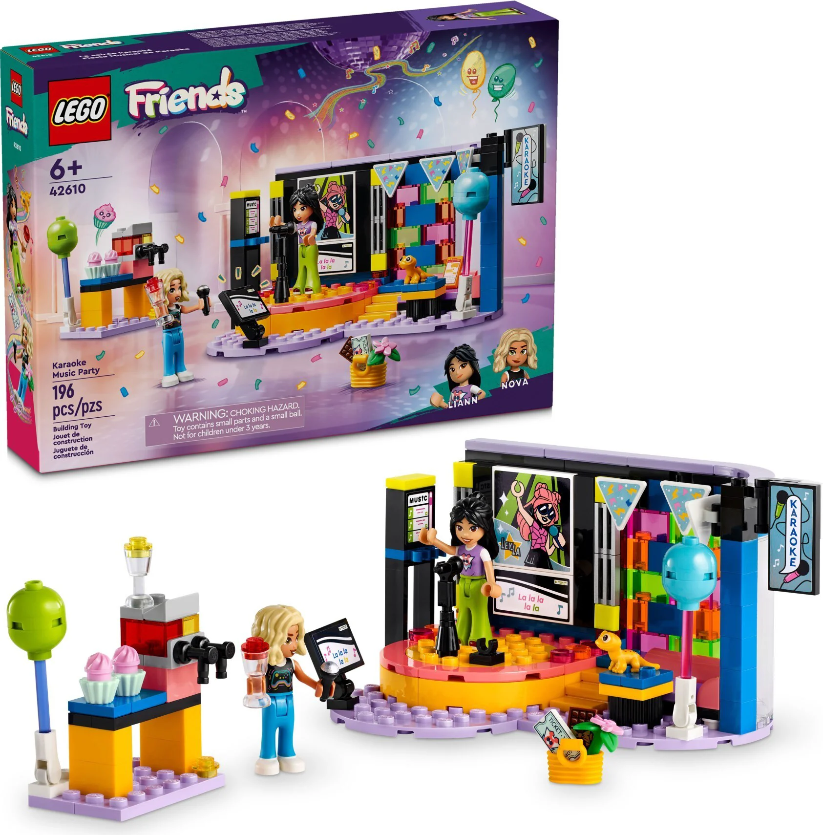 Конструктор LEGO Подружки Музыкальная вечеринка в караоке 42610 