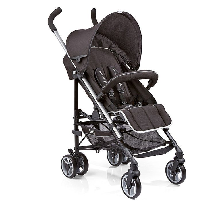 Коляска прогулка Gesslein S5 2+4 Sport 305001178000 Black